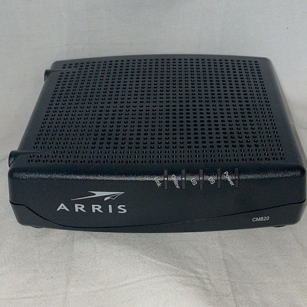 Arris CM820a Cable Modem DOCSIS 3.0 (Latest Version - 1 Step Activation)